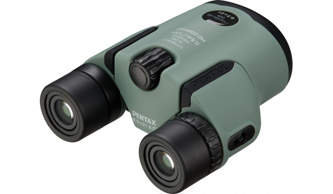 Pentax binoculars Papilio III 8.5x21 WR, olive