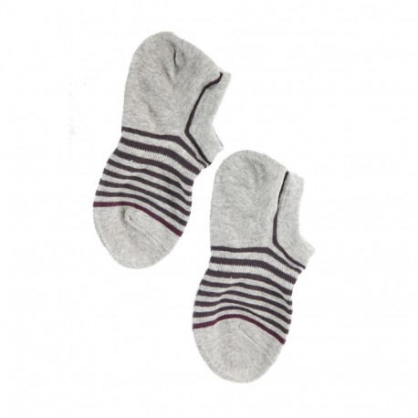 SOKISAHTEL MIKKO hallid puuvillased madalad sokid 444