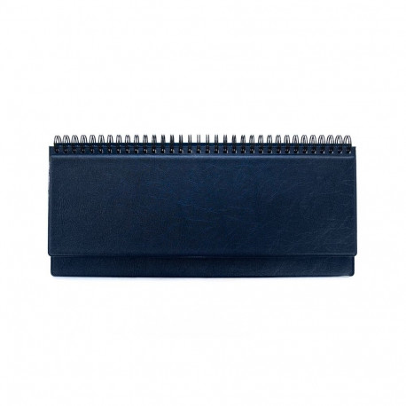 Desk calendar PVC blue 2912856002