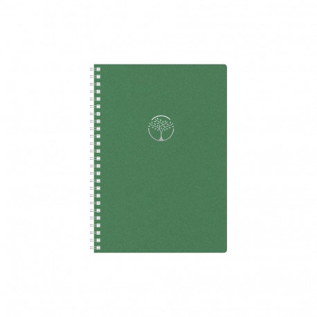 Raamatkalender UNIKA Spiral Kartong Nädal H kalliskiviroheline 2026a