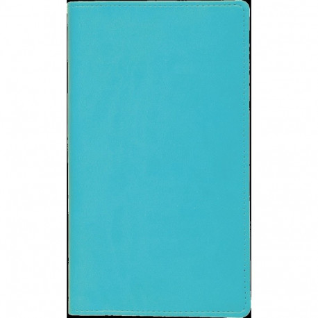 Taskumärkmik Mini, türkiis, spiraalköide, LUX kaantega 2026a.