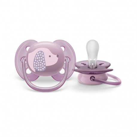 Philips Avent Ultra soft DECO SCF092/05 Pacifier for Girls 6-18m 1pcs