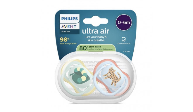 Philips Avent Ultra Air Babies Pacifier 0-6m 2pcs