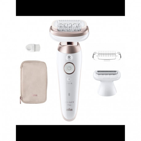 Braun Epilator | SES9-030 3D Silk-Epilk 9 Flex | Operating time (max) 50 min | Number of power level