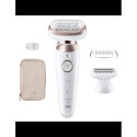 Braun Epilator | SES9-030 3D Silk-Epilk 9 Flex | Operating time (max) 50 min | Number of power level