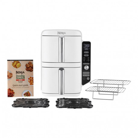 Ninja SL400EUWH double hot air fryer white |