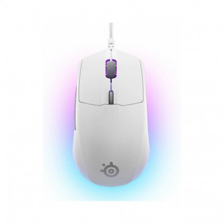 GAM. MOUSE STEELSERIES RIVAL 3 GEN 2 WHT