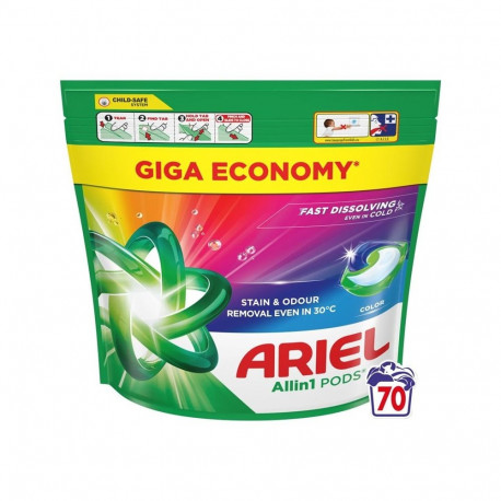 ARIEL värvilise pesu kapslid 70 tk
