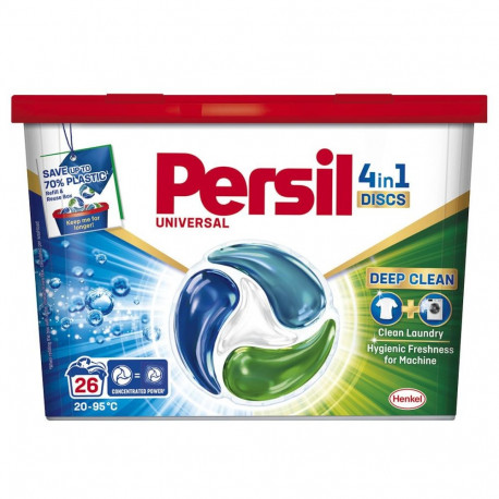 CAPS WASHING PERSIL DISCS WHITE 26PCE