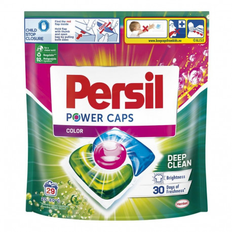 CAPS WASHI Persil Power Caps värvilisele 29 tk