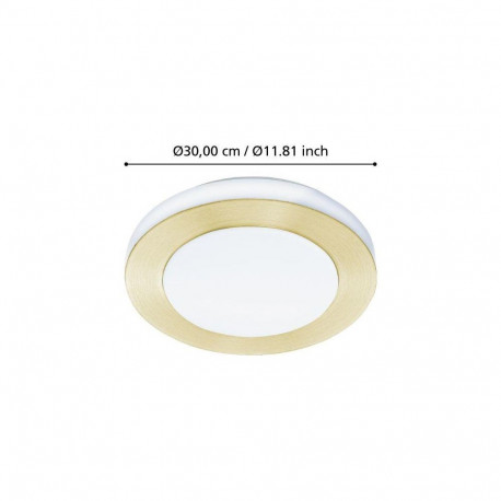 Hermeetiline LED laevalgusti CARPI 30CM 900369 W