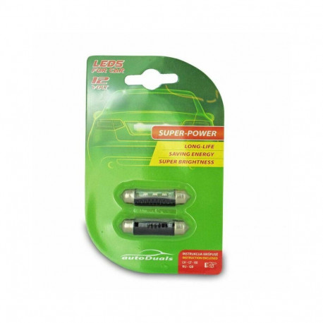 LED BULBS SV8.5 3SMD 41MM 2PCS