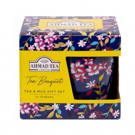 Teekomplekt Ahmad, teekimp koos tassi, karbis, 15 tk.