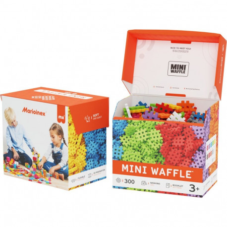 Marioinex Waffle mini klotsid 300 tk karbis