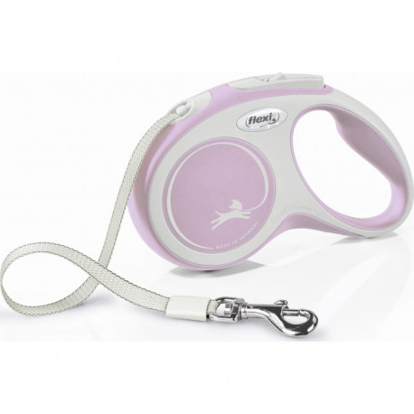 Flexi automaatne jalutusrihm New Comfort S lint 5m roosa