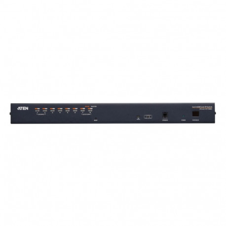 ATEN 8-port OverNet Cat5 KVM PS/2+USB, OSD, rack, SUN, PON, VNC