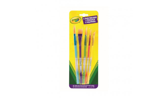 CRAYOLA Paint brushes, 5 pcs