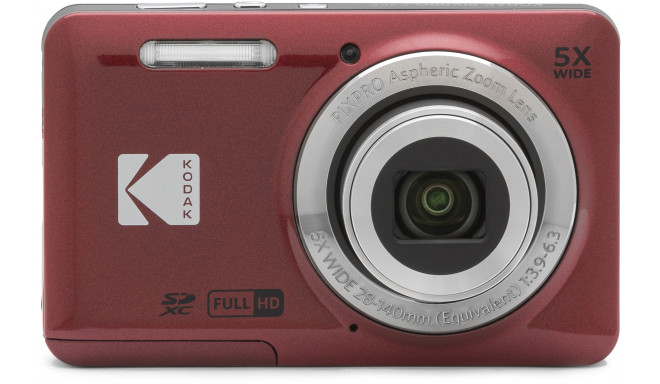 Kodak PixPro FZ55, punane