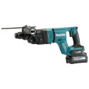 Makita HR007GM201 XGT cordless combi hammer, 40 volts, rotary hammer (blue/black, 2x Li-Ion battery 