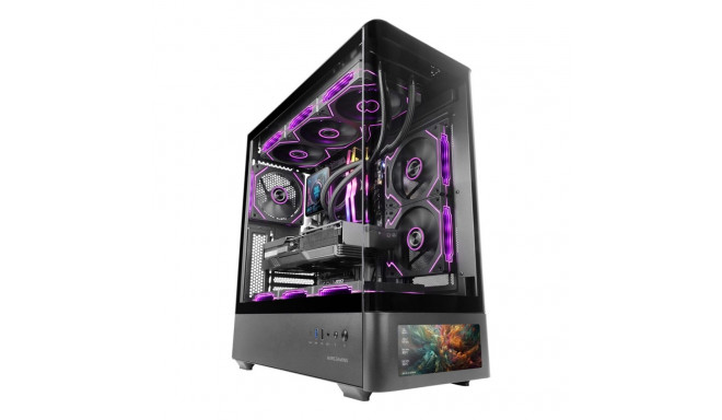 Mars Gaming MCLCDPRO computer case Midi Tower Black