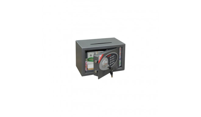 Phoenix Safe Co. Vela SS0801ED 10 L Steel Graphite