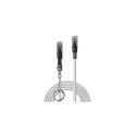 Lindy 1.5m Cat.6A S/FTP Locking Network Cable, Grey