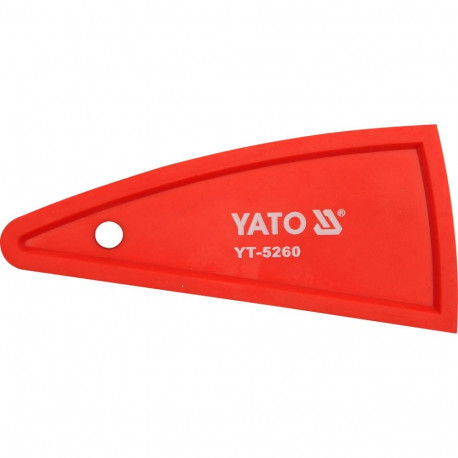 Yato YT-5260 Silikooni spaatel tööriist plaatide vuukidele 135 mm TPR Punane