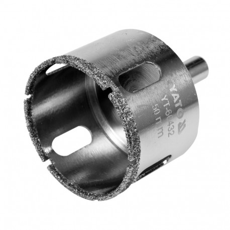 Yato YT-60432 Teemantplaadi puur, 50mm, 400 p/min, kuiv/märg puurimine, keraamika, teraskorpus, nikk