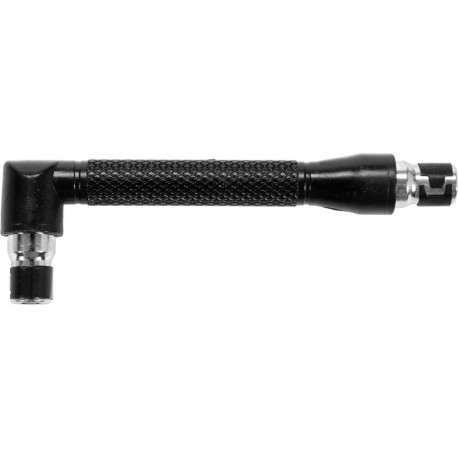 Yato YT-04630 angled screwdriver bit holder, 1/4", 105mm, 90°, magnetic, 40Cr, oxidized
