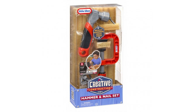 Creative Construction Hammer and Nail Set