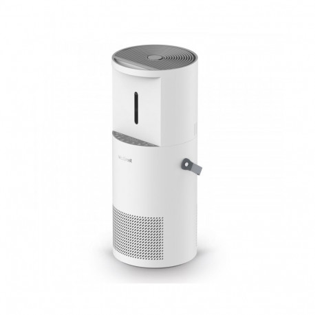 The Vremi Premium True HEPA Air Purifier (Model: VP-E2S40WH) is a high-efficiency a