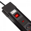 Power strip 8 sockets 1,5m MCE11 wall mount