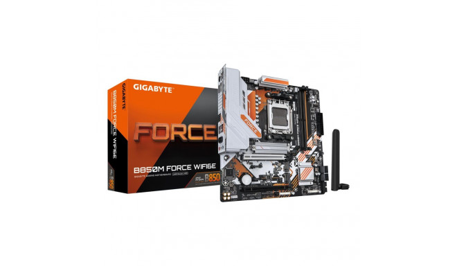 Mainboard|GIGABYTE|AMD B850|SAM5|Micro-ATX|Memory DDR5|Memory slots 2|B850MFORCEWF6E