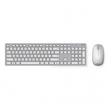 KEYBOARD +MOUSE WRL OPT. W5000/WHITE 90XB0430-BKM3D0 ASUS