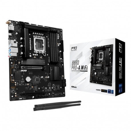 Mainboard|ASROCK|Intel B860 Express|LGA1851|ATX|Memory DDR5|Memory slots 4|1xPCI-Express 4.0 16x|1xP