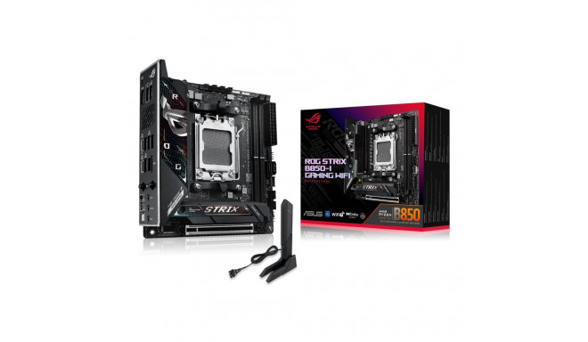 Mainboard|ASUS|AMD B850|SAM5|Mini-ITX|Memory DDR5|Memory slots 2|1xPCI-Express 4.0 16x|1xPCI-Express