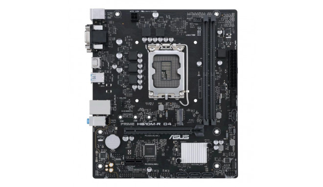 Asus emaplaat Intel H610 LGA1700 Micro-ATX DDR4x2 1xPCI-Express 1x 1xPCI-Expres