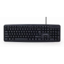 KEYBOARD STANDART USB ENG/BLACK KB-U-103 GEMBIRD