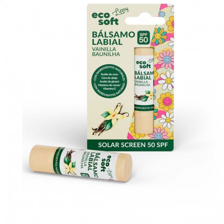 ECO SOFT LIPPY bálsamo labial vainilla SPF50 1 u