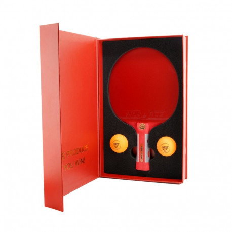 Atemi lauatennise komplekt Flame 1 reket 2 palli