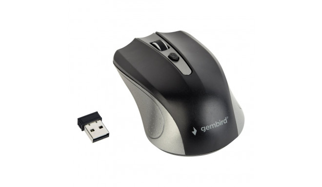 GEMBIRD MUSW-4B-04-GB Wireless optical mouse 1600DPI nano USB spacegrey black