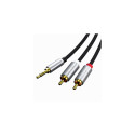 Audio cable 3.5mm - 2x RCA, 3m