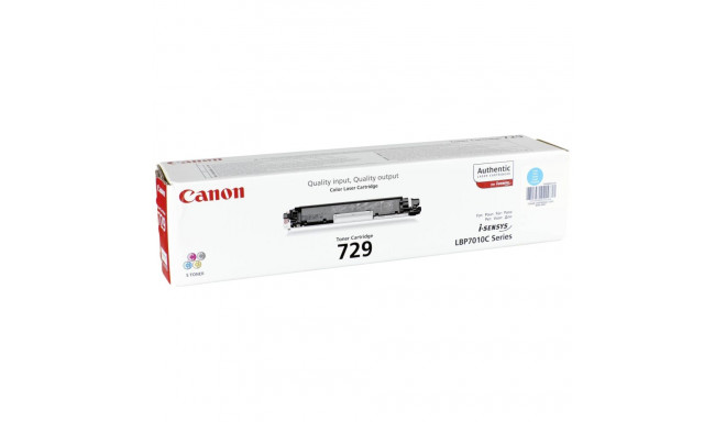 Canon Toner Cartridge 729 C cyan