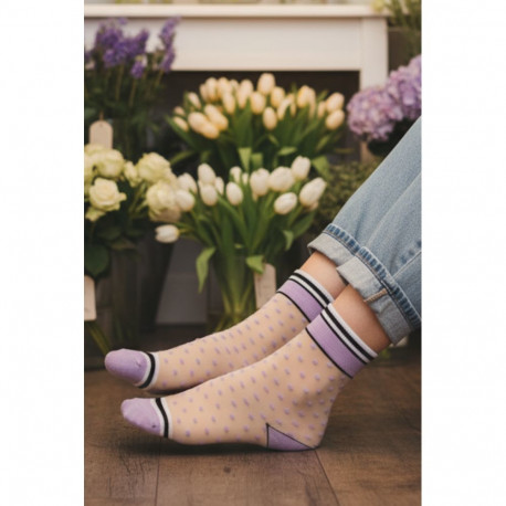 SOKISAHTEL Pierre Mantoux JOIN lillad õhukesed sokid 444