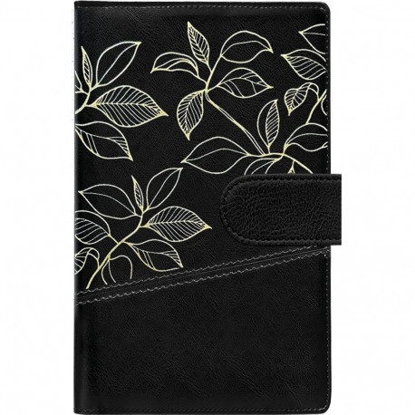 Kalendermärkmik Miniboss PÄEV, spiraalköide, FASHION kaaned (MUST CERVO) 00074/41175