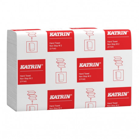 Lehträtik 2-kihiline KATRIN Non-Stop M2, Z-fold 20,3x25,5cm 140 lehte (88690) Handypack