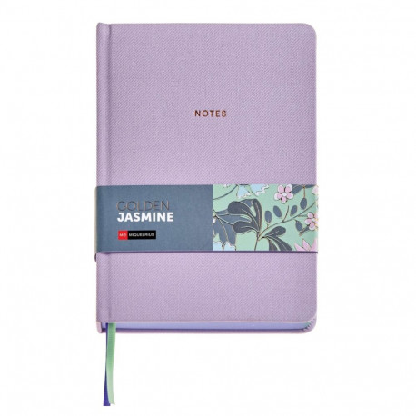 Märkmik A5 96l täppidega MAUVE GOLDEN JAZMIN Miquelrius