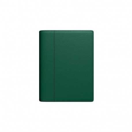 Raamatkalender Kantsler Spirex Päev tumeroheline, spiraalköide, kunstnahast kaaned 2026a.