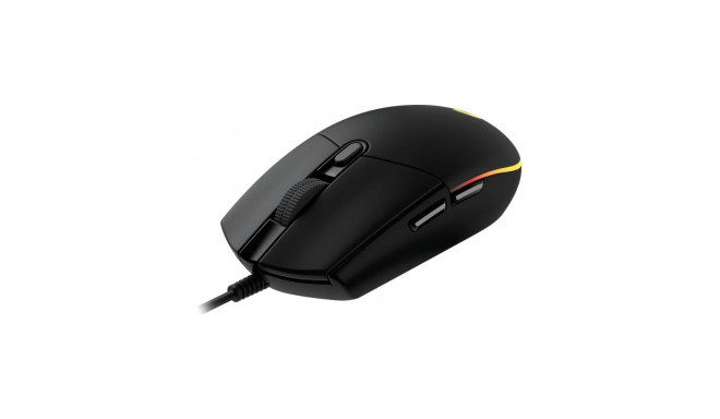 Logitech G203 Lightsync Wired Gaming Mouse USB-A, 8000 DPI, Black