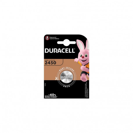 Duracell CR2450 Lithium 3V Tablet Battery